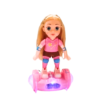 Boneca radical 27cm c/ hoverboard ref ms4098 OM Utilidades