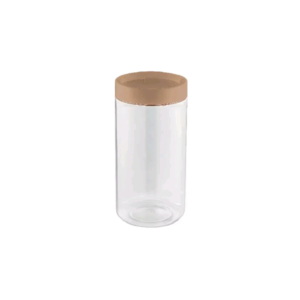 Pote 900ml organizador conecta c/ tampa capuccino ref 403-cap UZ.