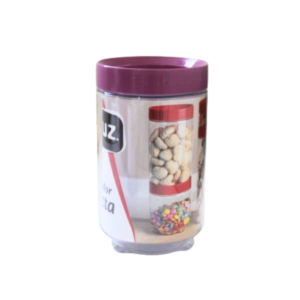 Pote 900ml organizador conecta c/ tampa vermelho ref 403-mag UZ.