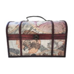 Produto Bau decorativo bambu 29x18,5x18cm ref nd101462 Cim Companhia