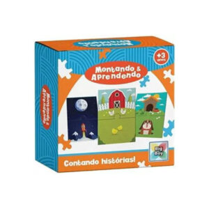 Quebra cabeca c/ 06 pcs montando e aprendendo ref 2123 Big Boy