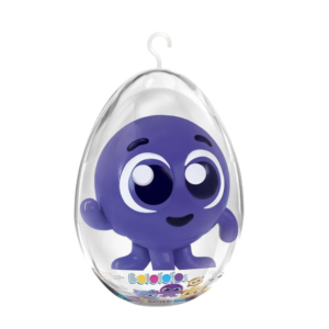 Ovo plastico c/ boneco bolofofos vinil 3034 Lider Brinquedos