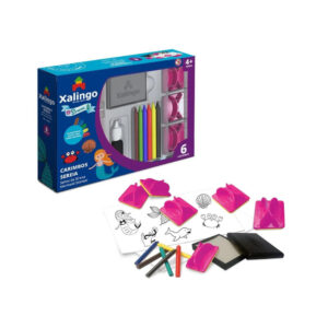 Brinquedo carimbo c/ 06 pcs sereira ref 13443 Xalingo