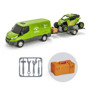 Furgao e carro rally equipe sertoes ref 631 Usual Brinquedos