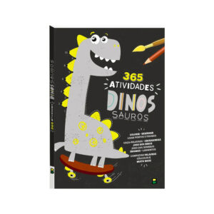 Livro 365 atividades colorir/desenhar dinossauros 3221 Todolivro