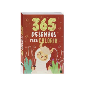 Livro 365 desenhos p/ colorir ref 9595 Todolivro
