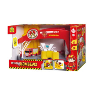 Brinquedo estacao de bombeiro ref 1304 Samba Toys