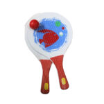 kit c/ 02 raquetes frescobol 33cm ref rj8322 Elite