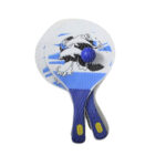 kit c/ 02 raquetes frescobol 33cm ref rj8322 Elite