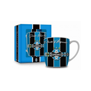 Caneca 300 ml porcelana times gremio ref 1654 JTX Comercio