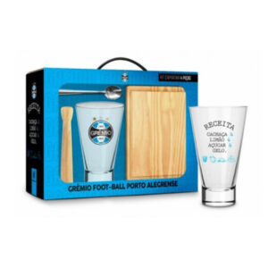 Conjunto p/ caipira 04 pcs long times gremio 12779 JTX Comercio