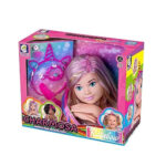 Boneca charmosa busto loira c/ acessorios ref 2578 Cotiplas