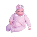 Boneca bebe soninho com tiara ref 2652 Cotiplas