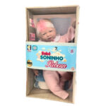 Boneca bebe soninho com tiara ref 2652 Cotiplas