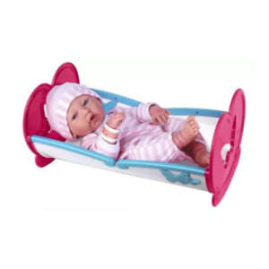 Boneca love bebe c/ bercinho ref 2738 Cotiplas