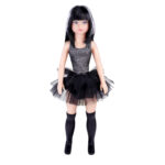 Boneca colecao cristal night 6cm ref 2454 Anjo Brinquedos