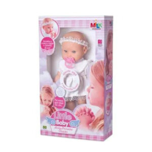 Boneca little bebe minha primeira oracao ref 151 Milk