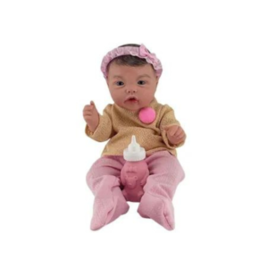 Boneca reborn premium menina c/ mamadeira ref 624 Milk