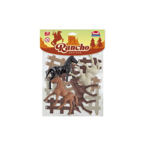Brinquedo racho western monta desmonta ref 638 Usual Brinquedos