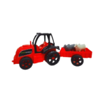 Trator c/ carreta agroworks ref 371 GGBplast