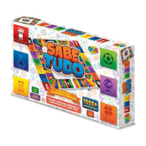 Jogo sabe tudo perguntas e respostas ref 1081 GGBplast