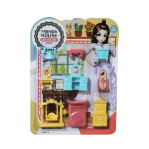 Brinquedo casinha fashion 08 pcs ref 23894 Spider