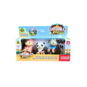Brinquedo happy families c/ 03 animais sortidos 310 Samba Toys
