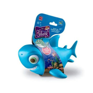 Brinquedo emborrachado tubarão azul ref 225 Cometa Briquedos
