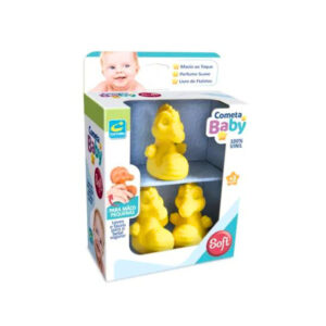Kit c/ 03 brinquedos baby soft cavalo mar 417 Cometa Brinquedos