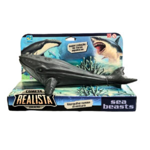 Brinquedo emborrachado baleia jubarte ref 211 Cometa Brinquedos