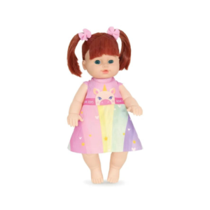 Boneca colecao tika frases cabelo ruivo ref 1162 Nova Toys