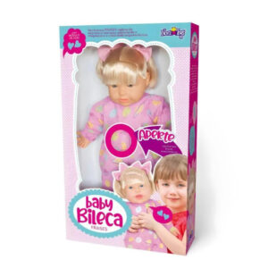 Boneca baby Bileca frases ref 1165 Nova Toys