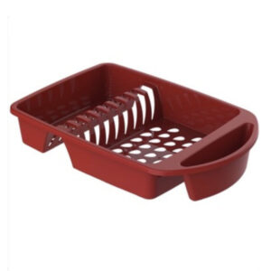 Escorredor de louça vermelho plastico ref 1038 Uninjet