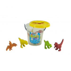 Brinquedo balde do dino c/ 08 pcs ref bq7088s Kendy