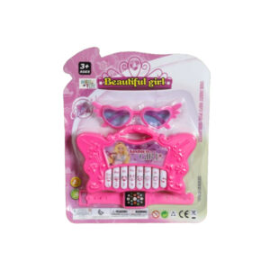 Brinquedo mini teclado musical c/ acessorios 4366 OM Utilidades