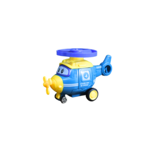 Brinquedo helicoptero 11x08cm lança disco ms4553 OM Utilidades