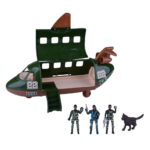 Brinquedo aviao forca militar ref 466 Samba Toys