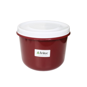 Pote 3,0 lts freezer plastico sortido c/ tampa ref 651 Tritec