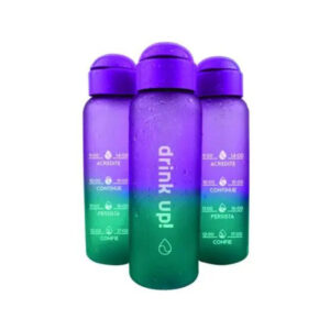 Garrafa 500 ml squeeze plastico degrade roxo ref 5343 Tritec