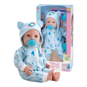 Boneco diver new born brincando de pijama menino 8192 Divertoys