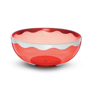 Saladeira redonda bicolor sem tampa 1031 ACD Plasticos