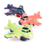 Brinquedo aviao bate volta c/ luz e som ref 12312 Wellmix