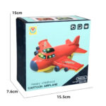 Brinquedo aviao bate volta c/ luz e som ref 12312 Wellmix