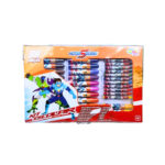 Estojo escolar hero squad c/ 98 pcs ref 3910 Wellmix