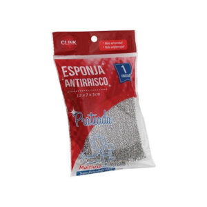 Esponja 12x7x3cm max clean antirabisco ref ck4139 Clink