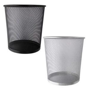 Produto Lixeira redonda de metal 22x26cm telado ref ck5963 Clink