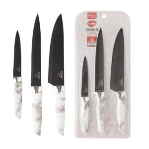 Kit c/ 03 facas linha le chef inox ref ck60602 Clink