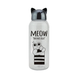 Garrafa 650 ml squeeze tampa gatinho plastico cb1131 C3B Comercio