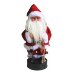 Papai noel decorativo musical 30cm ref ntc10012 Fartex