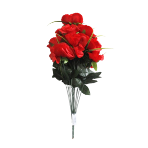 Buque c/ 18 galhos de rosas mista 60cm ref 5000 SMO Import